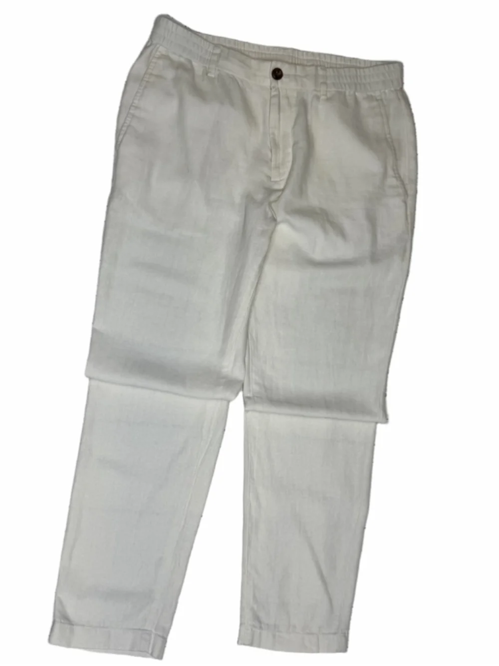 Banana Republic Pants Men's Linen Cotton Athletic Fit Trousers 32